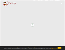 Tablet Screenshot of kalliope.it