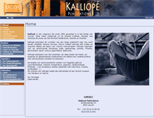 Tablet Screenshot of kalliope.be